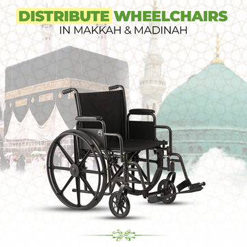 Distribute Wheelchairs in Makkah