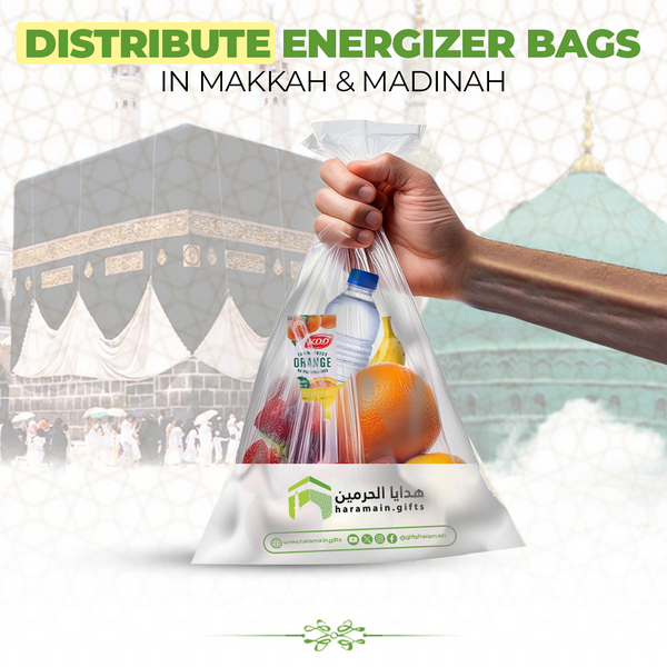 Distribute Energizer Bags in Makkah